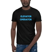 3xl plavi lift operater kratkih rukava pamučna majica majica po nedefiniranim poklonima