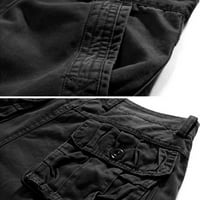 Ausyst Cargo Hlače hlače za muškarce Ljeto na otvorenom Ležerne prilike Pure Boja Na otvorenom Pocket