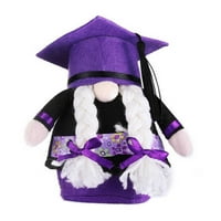 Kuluzego Diplomska sezona DWarf Dekoracija lutka za ukrašavanje šešira u uniformnim ukrasima