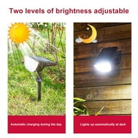 Solarni pejzažni reflektori LED vodootporna solarna svjetla za solarnu mrlju za vanjski vrt Dvorište