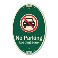 Značaj za označavanje mojnog serije mojna - bez parkirališta, zona za učitavanje bez simbola automobila