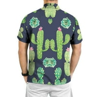 Muška majica Muške povremene majice modne kratke rukave majice na plaži Havajska majica za muškarce