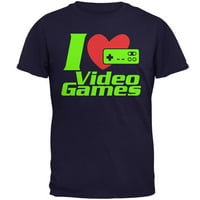 Heart video igre Gen Mens majica Navy LG