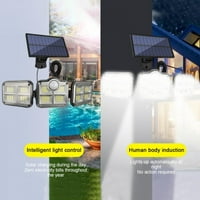 Yinrun Solarni svjetiljke Solarne svjetla vanjske solarne svjetlosne svjetlo LED dioda Solarno napajanje
