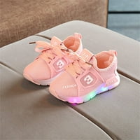 LoveBay djeca dječje dječake Djevojke LED lagane cipele tenisice mrežasti pletenje svijetlo cipele Lagana