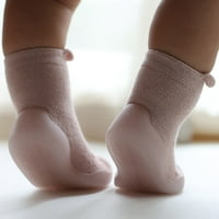 AAYOMET dječje djevojke dječake papuče podne cipele i čarape non klizanje mekane jedinice za bebe zime