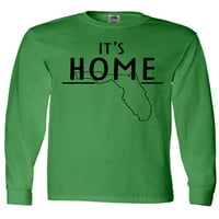 Inktastic To je dom - stanje Floride Outline majica s dugim rukavima