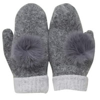 Aoujea do 65% popusta na zimsku modnu ženu Držite tople kašmirske lijepe rukavice od pletenih rukavica