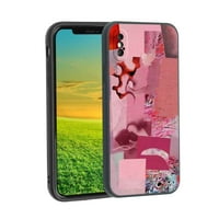 Kompatibilan s iPhone XS MA telefonom, foto-kolaž-slatka-apstraktna-umjetnost-case silikonska zaštitna za teen djevojku dječačku futrolu za iPhone XS max