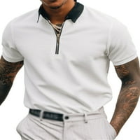 Sexy Dance Muške polo majice rever vrat T majice kratki rukav Golf ljetni vrhovi čvrsta boja Classic
