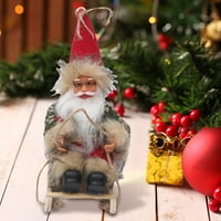 Santa Doll Božićni ukras Old Man Doll Creative Star Man Luck ukrasi sankarke Skijaški stilovi