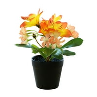 Lažni biljni dekorativni plastični umjetnički bonsai lažni cvjetni biljni lonce za kućni vrt