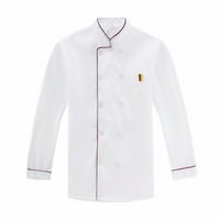 Chefjacketbutton kaput rukave bijele jakne ugostiteljski kuhanje uniforme muškarci pamučni kaputi odjeću rukava unisex