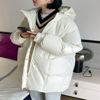 Žene spuštene jakne za perje kaput zimska vreća za zgušnjavanje tople mjehuriće duge prevelike ženske