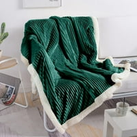 Sherpa Fleece pokrivač Fuzzy meko bacanje pokrivača toplo ugodne pokrivače za kauč na razvlačenje
