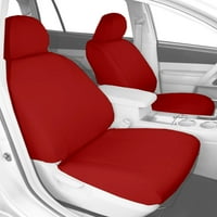 Calrend prednje kante Neoprenske poklopce sjedala za 2011. godinu - Nissan Xterra - NS199-02PA crveni umetak i ukrašavanje