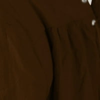 Muški duksevi i duksevi vrhovi modne košulje u boji zavoj dugih rukava Medie majica Gothic Man Casual