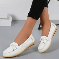 Wozhidase Walking Cipele žene Bijele sandale žene s prozračnim čipkama cipele cipele cipele cipele cipele