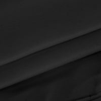 Voncos pulover T tipovi za žene čišćenje dugih rukava-posada tiskana Halloween modna kasula lagana pada i zimske žene bluze crne veličine 2xl
