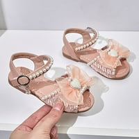 Dječje sandale Otvorene nožne cipele za gledanje vjenčanih princeze jednostavne elegantne cipele za