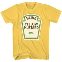 Heinz Yellow Mustard Logo Majica za odrasle ...