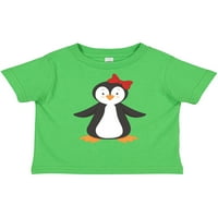 Inktastični slatki pingvin, mali pingvin, pingvin sa poklonim poklonom majica malih majica ili majica mališana