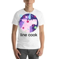 3xl line Cook party jednorog kratkih rukava pamučna majica po nedefiniranim poklonima
