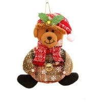 Božićni ukrasi Njezin je prekrasan životni božićni ukras zvono na vrpci u kutiji s filmovima Božićni