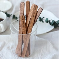 Drvena kafa Sticks za zub - Ekološki, biorazgradiv drveni šljokica - za višekratnu upotrebu za piće