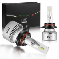 HB LED farovi žarulje Dot kompatibilno 60W 12000LM 6500K 200% svjetlije hladno bijelo IP vodootporan