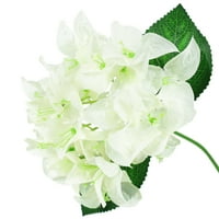 Set krem ​​bijeli umjetni bougainvillea cvijet Stem Buket 18in - 18 l 12 w 12 dp