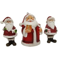 Božićni ukrasi Santa Claus Doll Dekorativna desktop Santa Claus Slika Santa Figurine Ornament Xmas Božićni