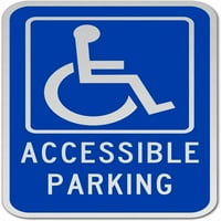 Prometni znakovi - Pristupni parking B Aluminijumski znak Ulično odobreno Znak 0. Debljina