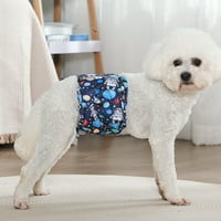 Pnellth PET menstrualne hlače crtane uzorke pelene za pse za višekratnu upotrebu fizioloških hlača za