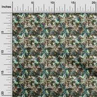 Onuone svilena tabby smeđa tkanina apstraktna dekorativna cvjetna DIY odjeća za preciziranje tkanine