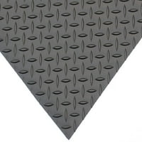 DV ploča Gumeni podovi, guma, 1 8 Debljina, mat crna