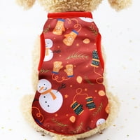 Mali pas božićne kostime, kućni ljubimac pribor kostim xmas odjeća, klasični kostim kostim pasa skakači