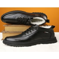 Sanviglor Muškarci Radni čizme čipke za čizme za gležnjeve Vodootporne zimske cipele na otvorenom Neklizajući