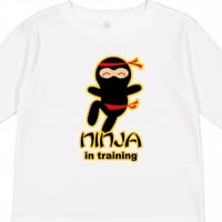 Inktastična ninja u treningu poklon dječaka mališana majica dugih rukava s dugim rukavima