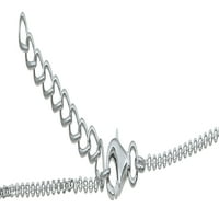Sterling srebrne modne ogrlice za žene i mame poklone od kćeri