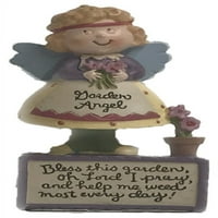 Vjerski vrt Angel Figurine - blagoslovi ovaj vrt .... 3 1,5