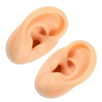 Etereauty silikonske uši na minđuše prikazuju lažne uzorke uha