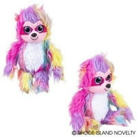 8.5 Furry Rainbow Sloth