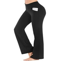 Niuer Woman Lady Stretch Workout Trčanje Jogging Dukset Plus Veličina Bootcut Radne haljine hlače hlače Yoga Bell donji vrt