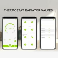 Pametni kućni radijator termostat Digitalni grijač grijanje sa uštedom energije aplikacije