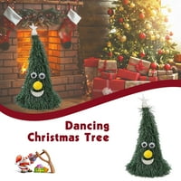 Sehao Edukativne igračke Električni ljuljački ples božićni šešir božićne drveće Carton slatka igračka