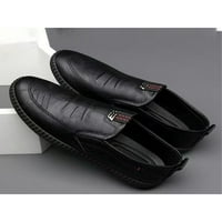 Muškarci Haljina obuća na natikačima Udobne stanovi Ured Lagane vožnje cipele za vjenčanje Black 9.5