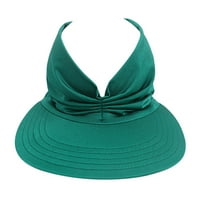 Sun Visor HATS Žene Velika obloga Ljeto Zaštita od sunca Kapa za sunčanje Visor Sun Hat anti-ultraljubičasti