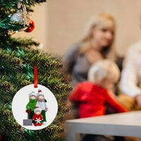 Božićne štednje DVKPTBK Personalizirani kućni ukrasi Božićni odmor ukrasi