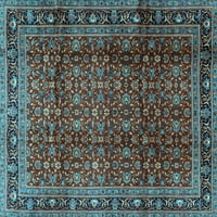 Ahgly Company Zatvoreni pravokutnik Perzijsko svijetlo Plava tradicionalna područja područja, 8 '10'